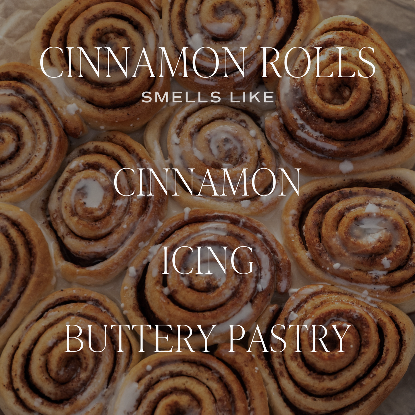 Cinnamon Rolls 15 oz Soy Candle - Fall Decor & Gifts