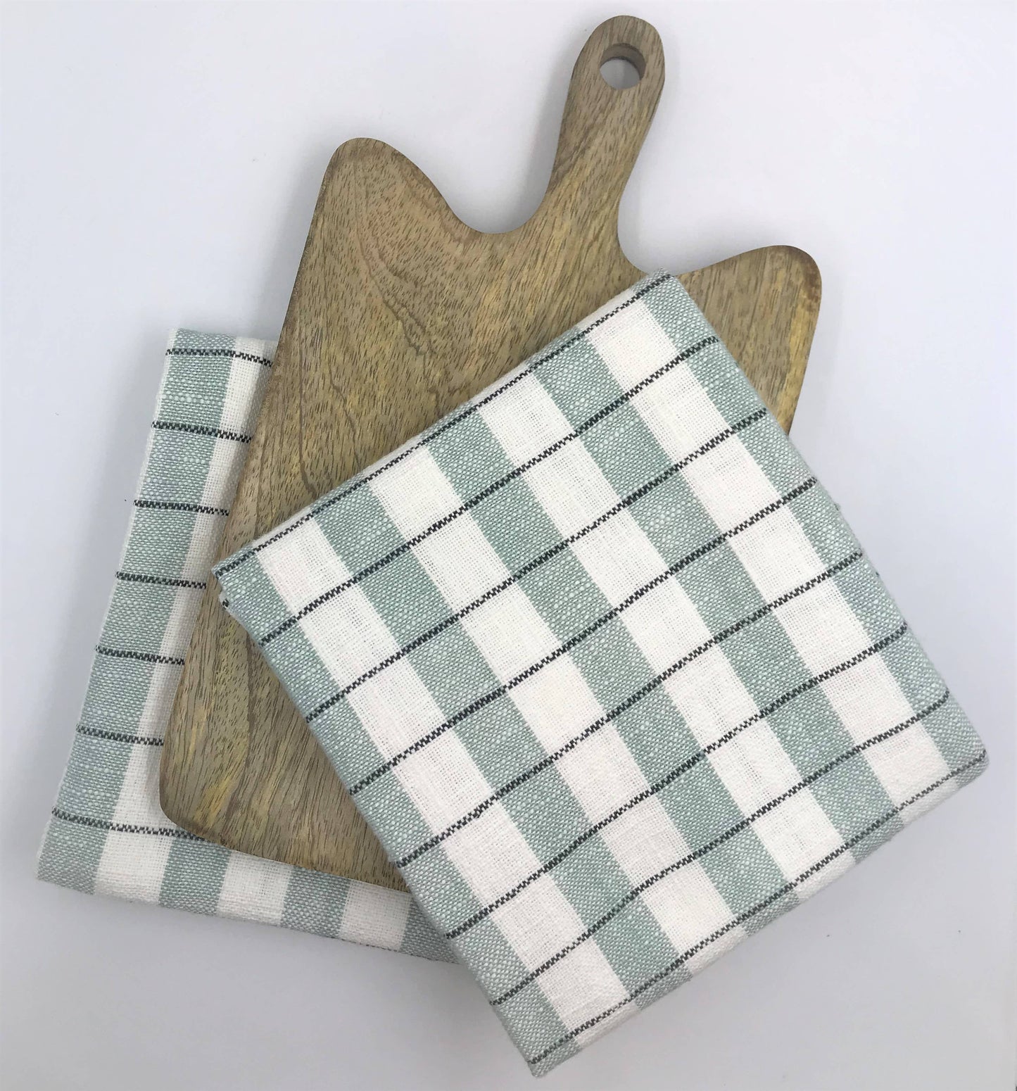 Gift pack - Set of 2 Kitchen Towels & Wooden Chopping Board