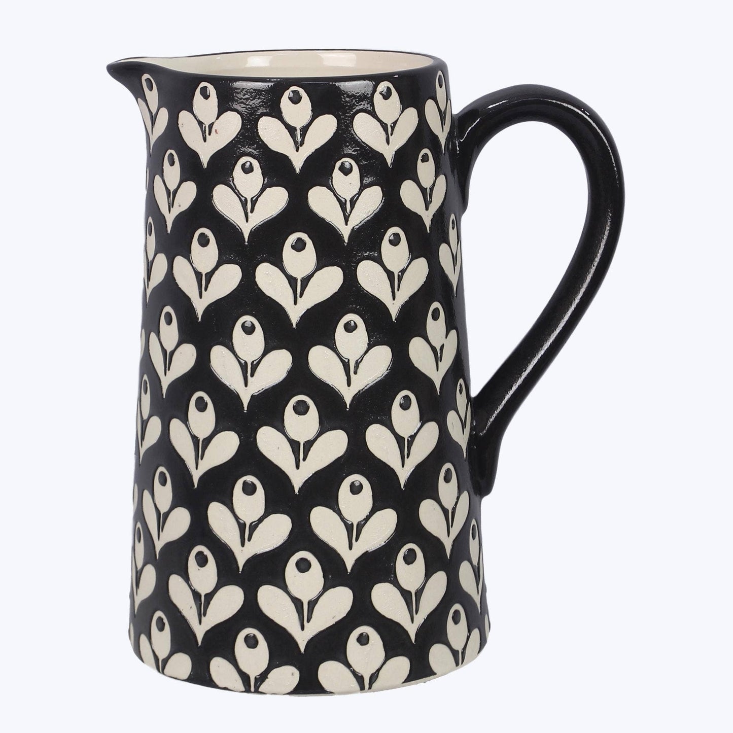 Black & White Pitcher