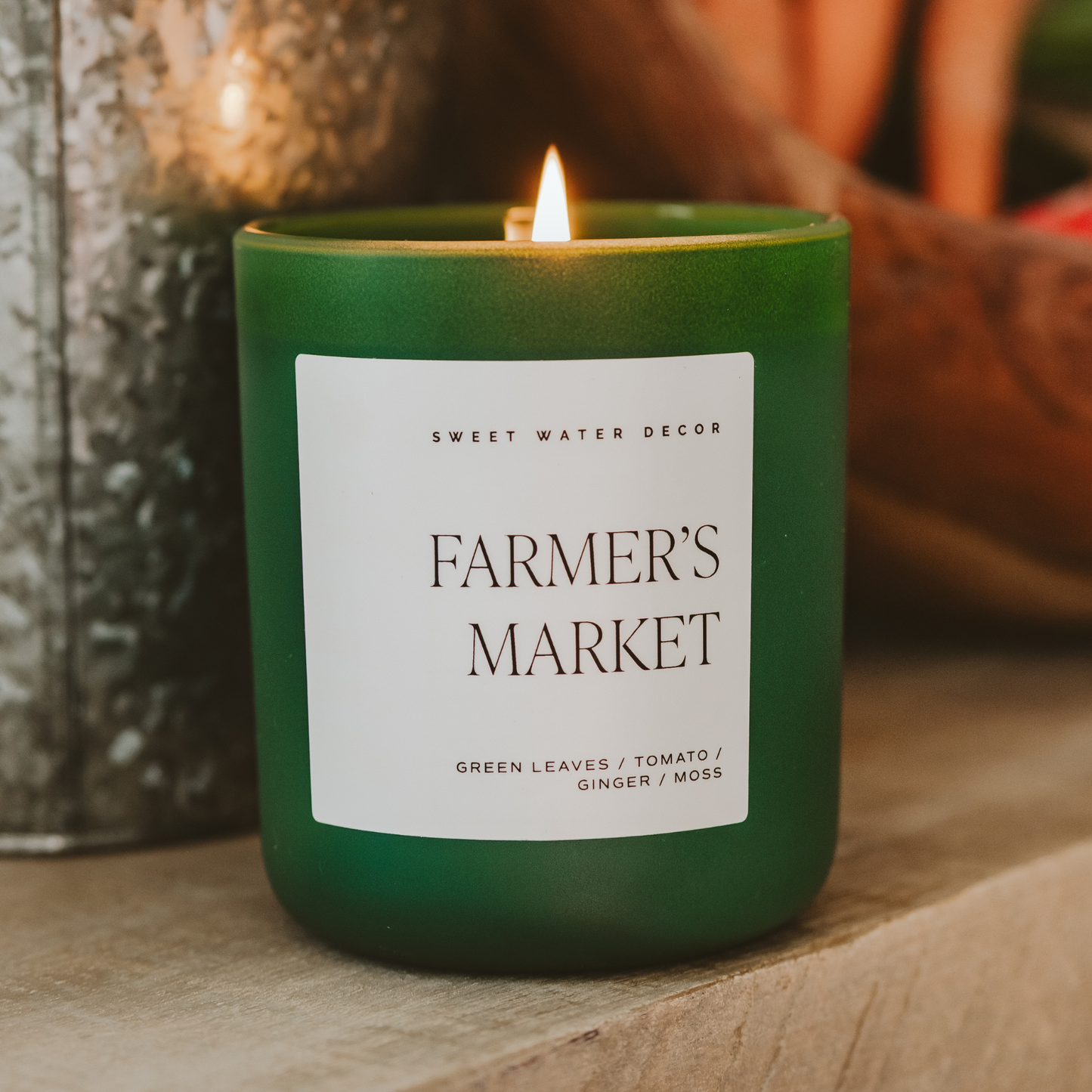 *NEW* Farmer's Market 15 oz Soy Candle, Matte Jar - Gifts