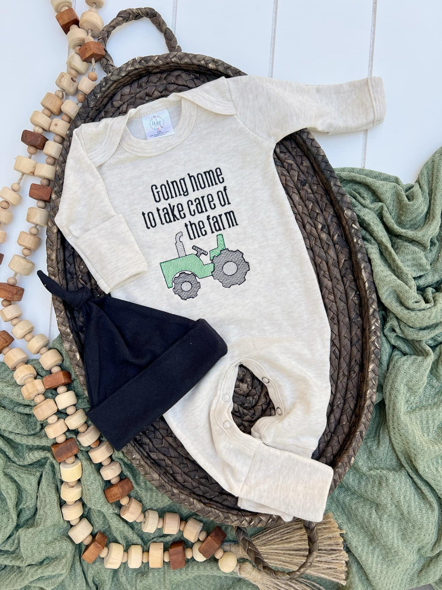 Baby Romper | Going Home To Take Care Of The Farm