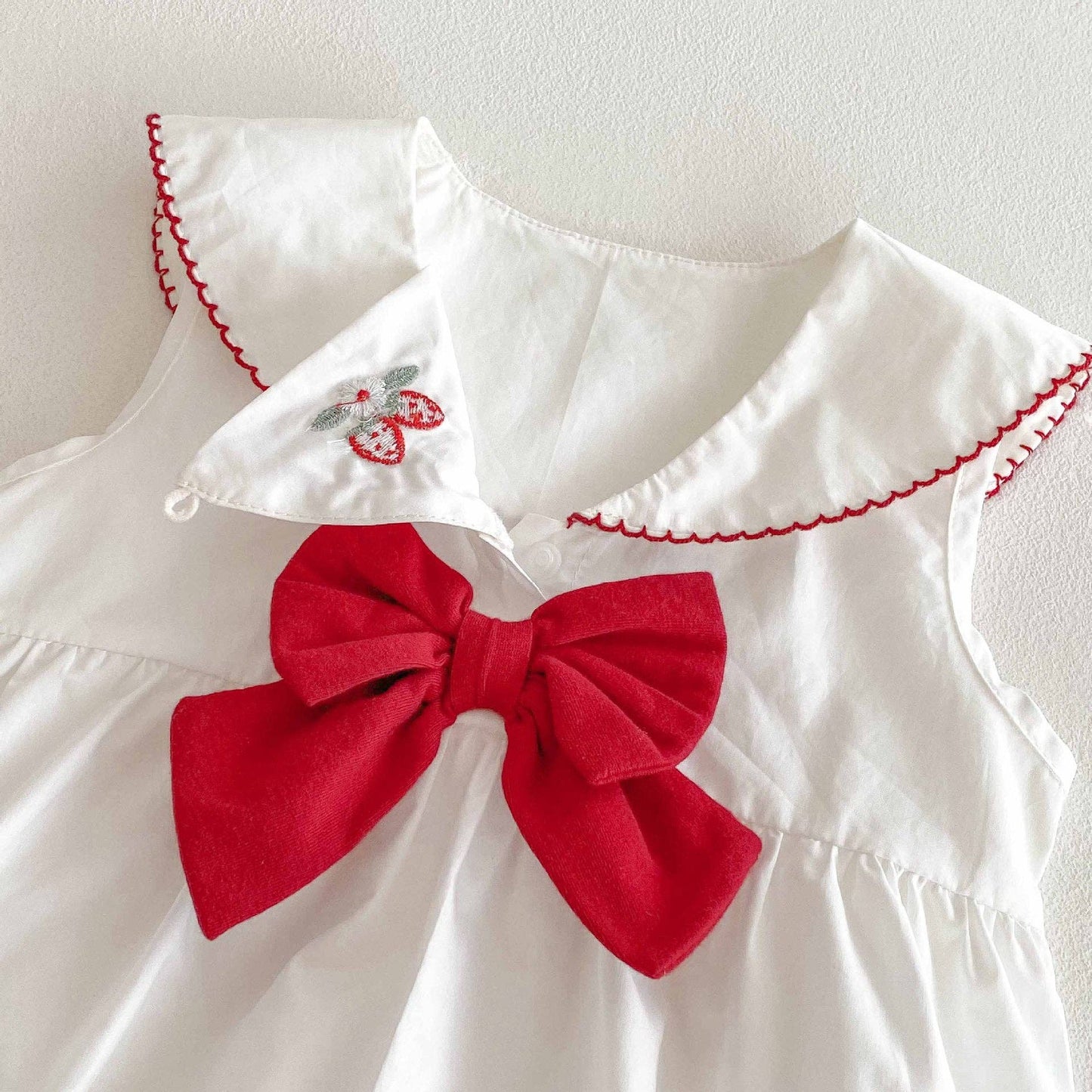 Strawberry Pattern Onesie