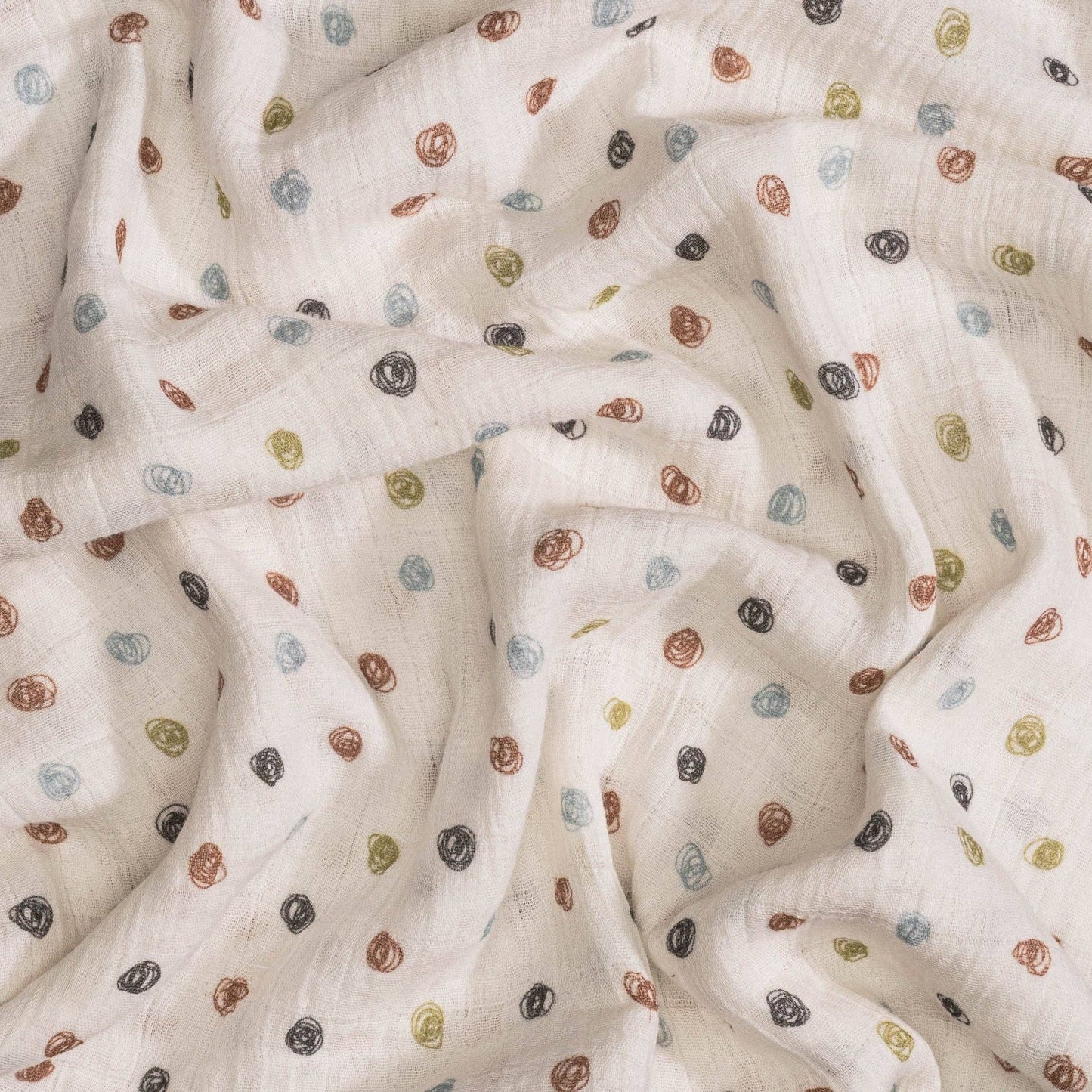 Farmhouse Tractor/Dot Swaddle Set