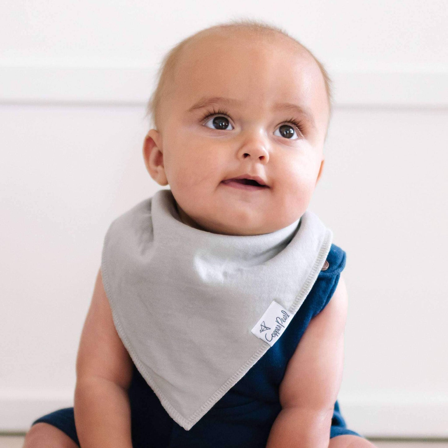 Baby Bandana Bibs - Stone