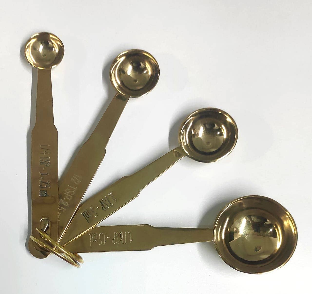 Brass Measuring Spoons