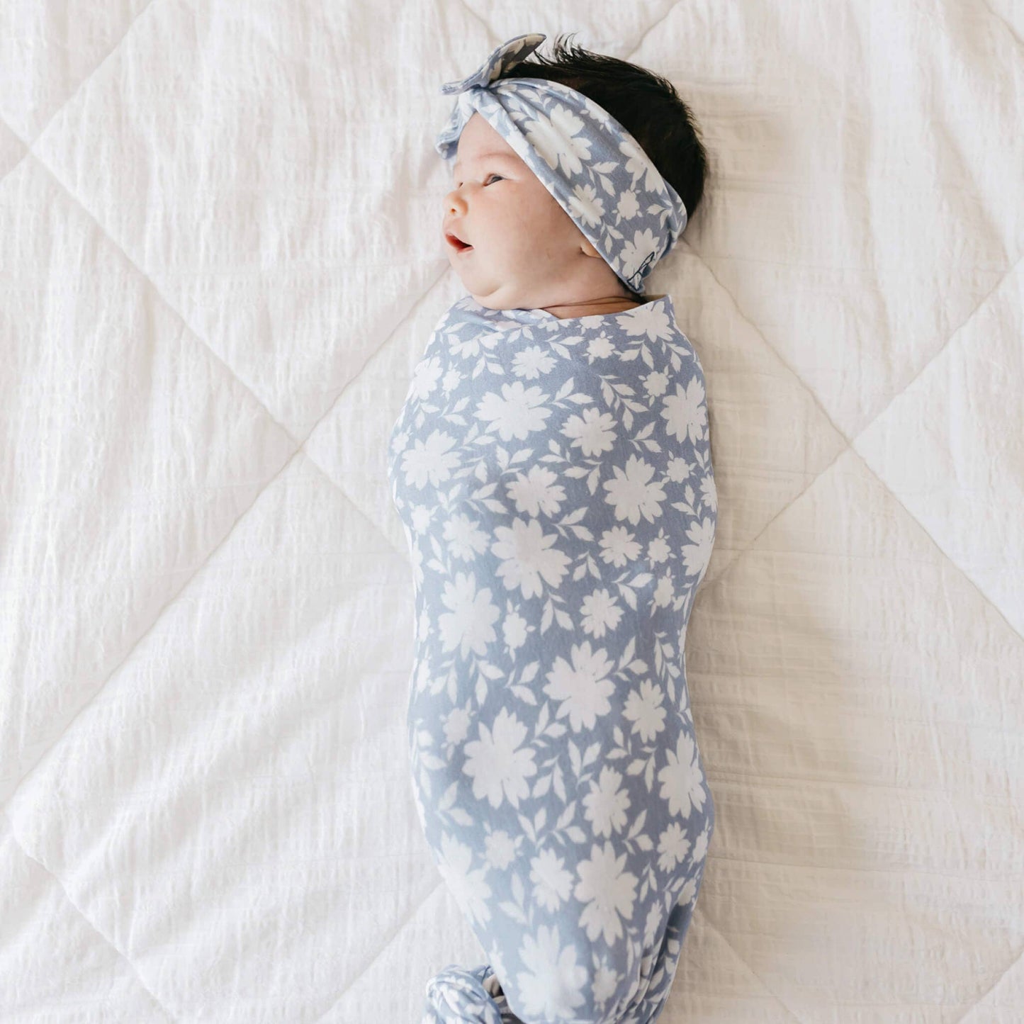 Knit Swaddle Blanket - Lacie