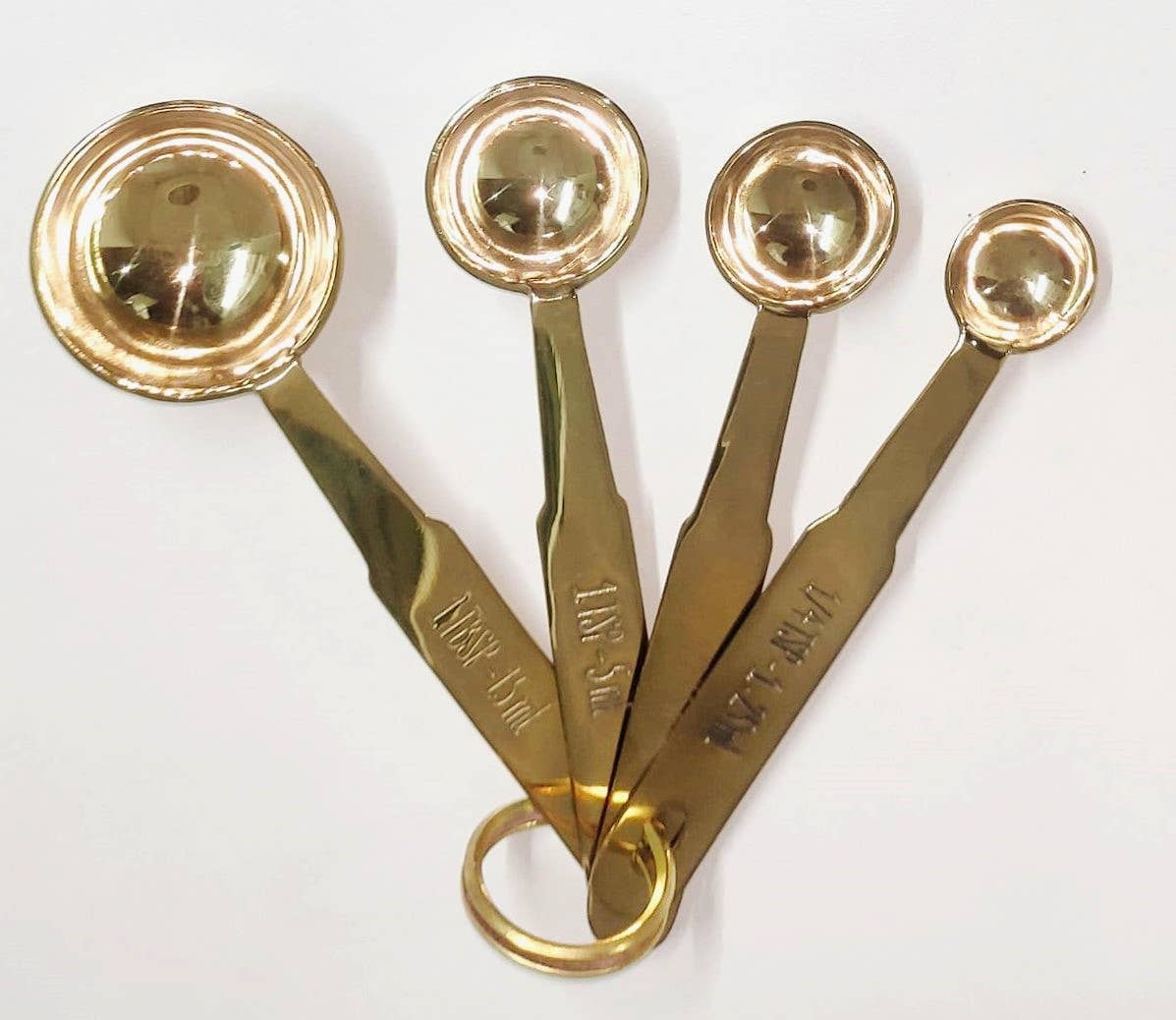 Brass Measuring Spoons