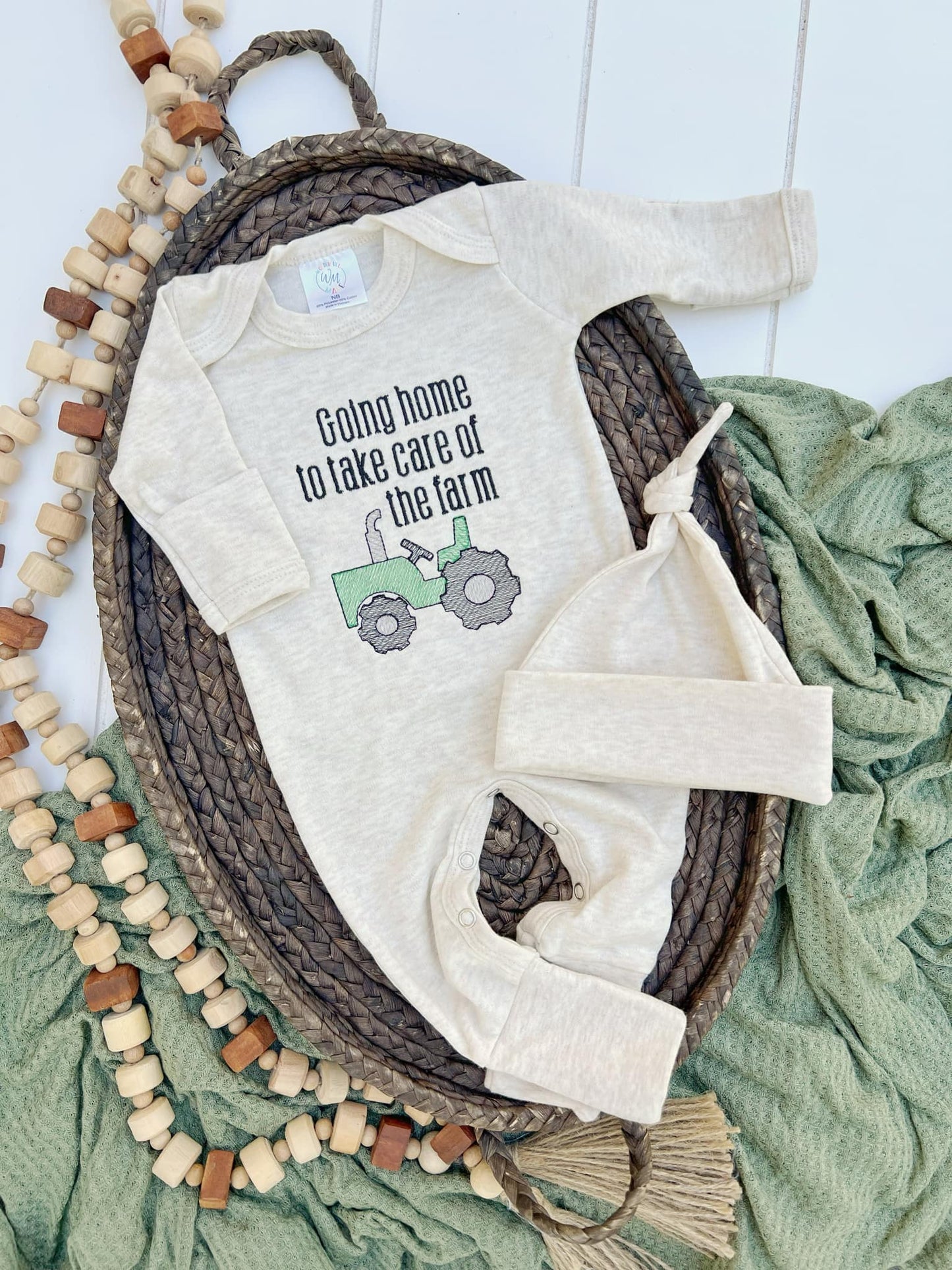 Baby Romper | Going Home To Take Care Of The Farm