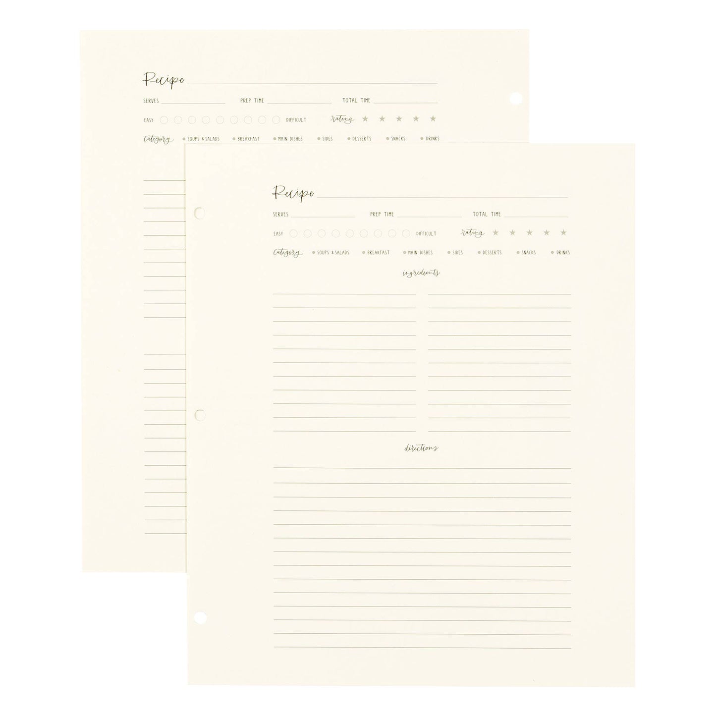 Recipes