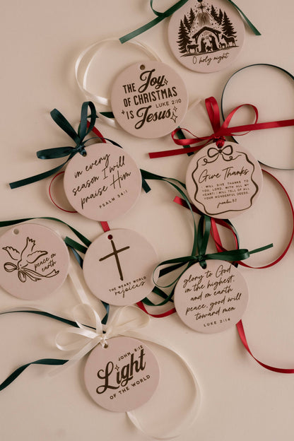 In Every Season Ornament I Christian Faith