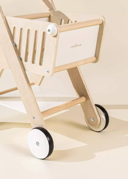 Wooden Shopping Cart