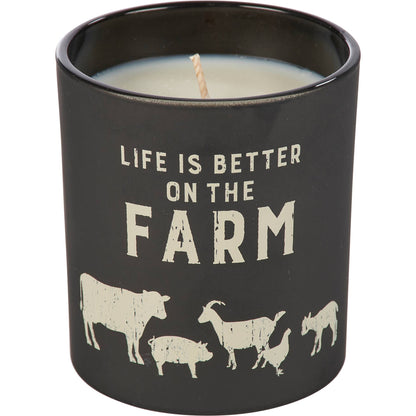 On the farm