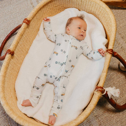 Convertible Zip-Up Footie - Speedster