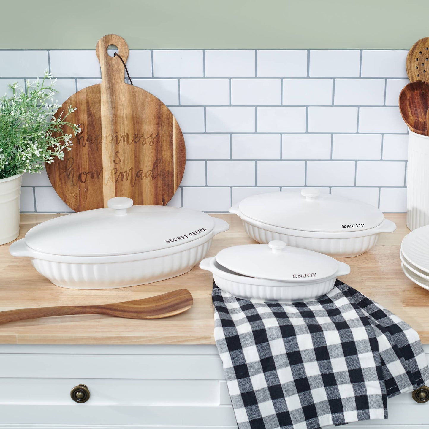 Enjoy Covered Casserole Set