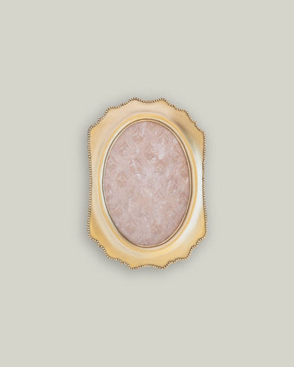 Gold Dots On Edge Photo Frame