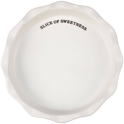 Slice Of Sweetness Pie Plate