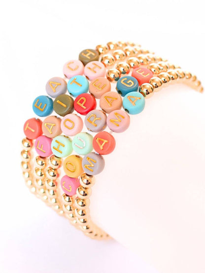 Gold HOPE bracelet
