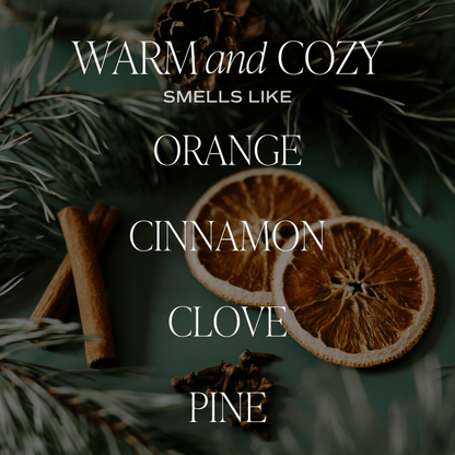 *NEW* Warm and Cozy 15 oz Soy Candle, Matte Jar - Decor