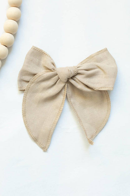 Linen bows