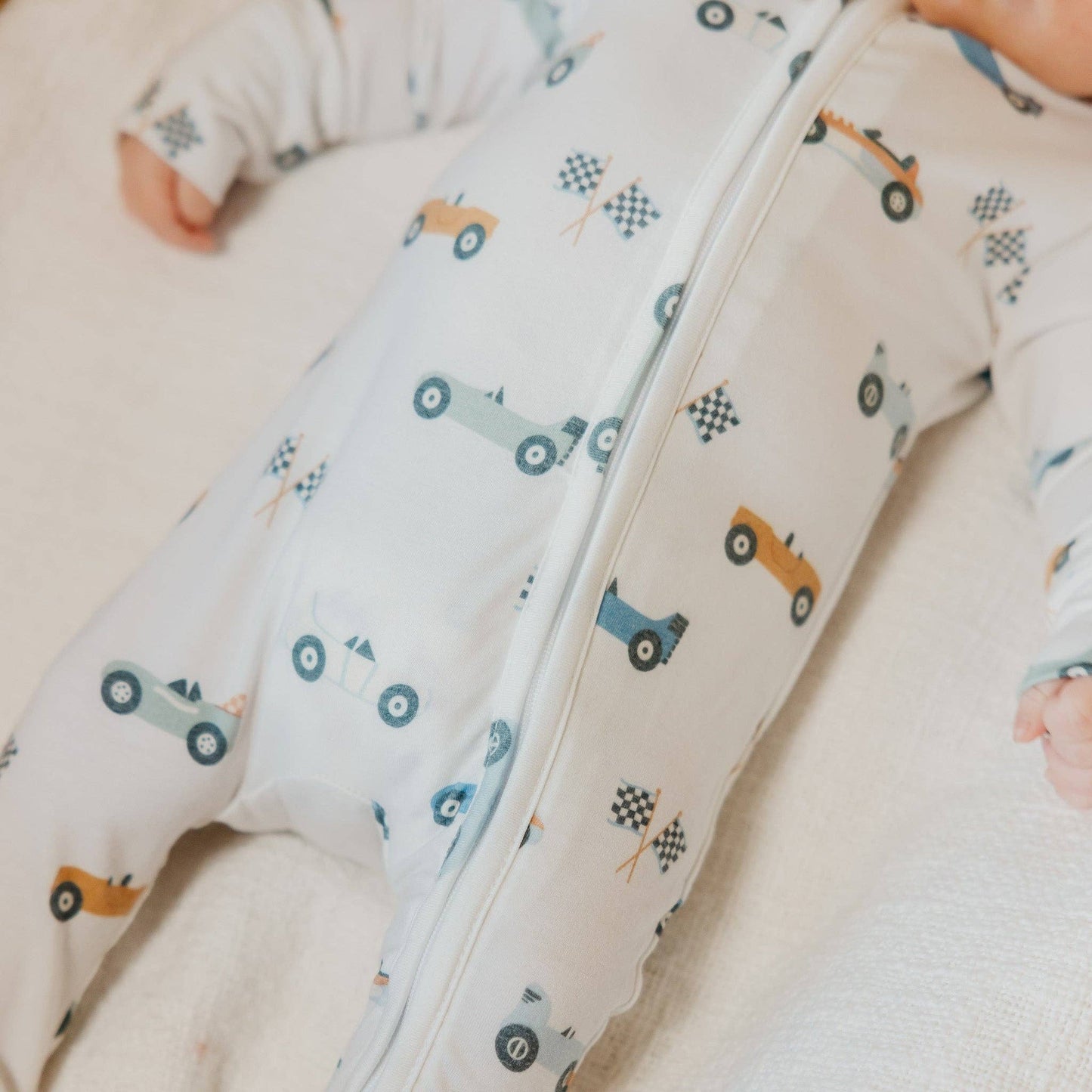 Convertible Zip-Up Footie - Speedster