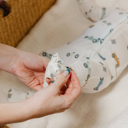 Convertible Zip-Up Footie - Speedster