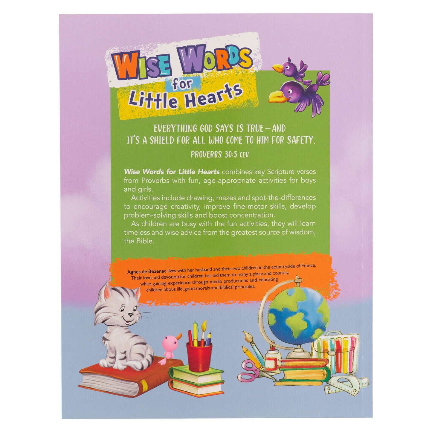 Wise Words for Little Hearts-Activity Book