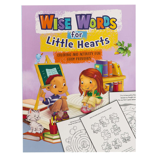 Wise Words for Little Hearts-Activity Book