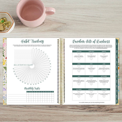 Green 2026/Floral 2026 Planner