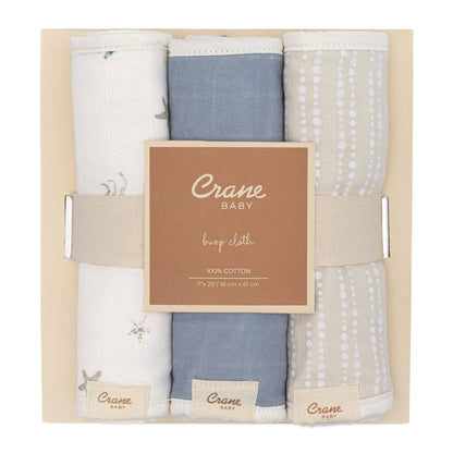 Cove 3-pc. Baby Burp Cloth Set (Ocean)