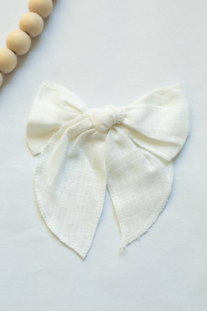 Linen bows