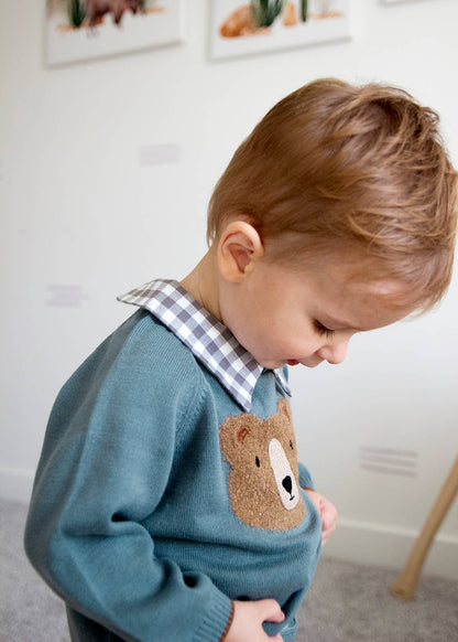 Bear Baby Sweater