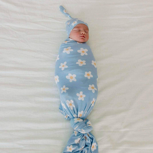 Knit Swaddle Blanket - Della