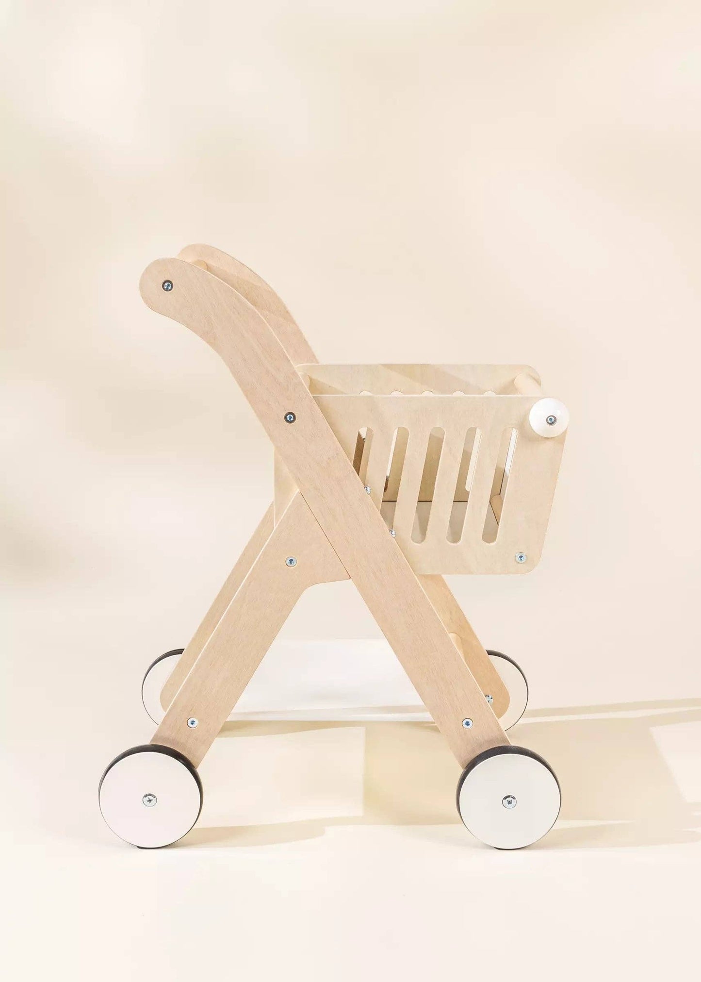 Wooden Shopping Cart