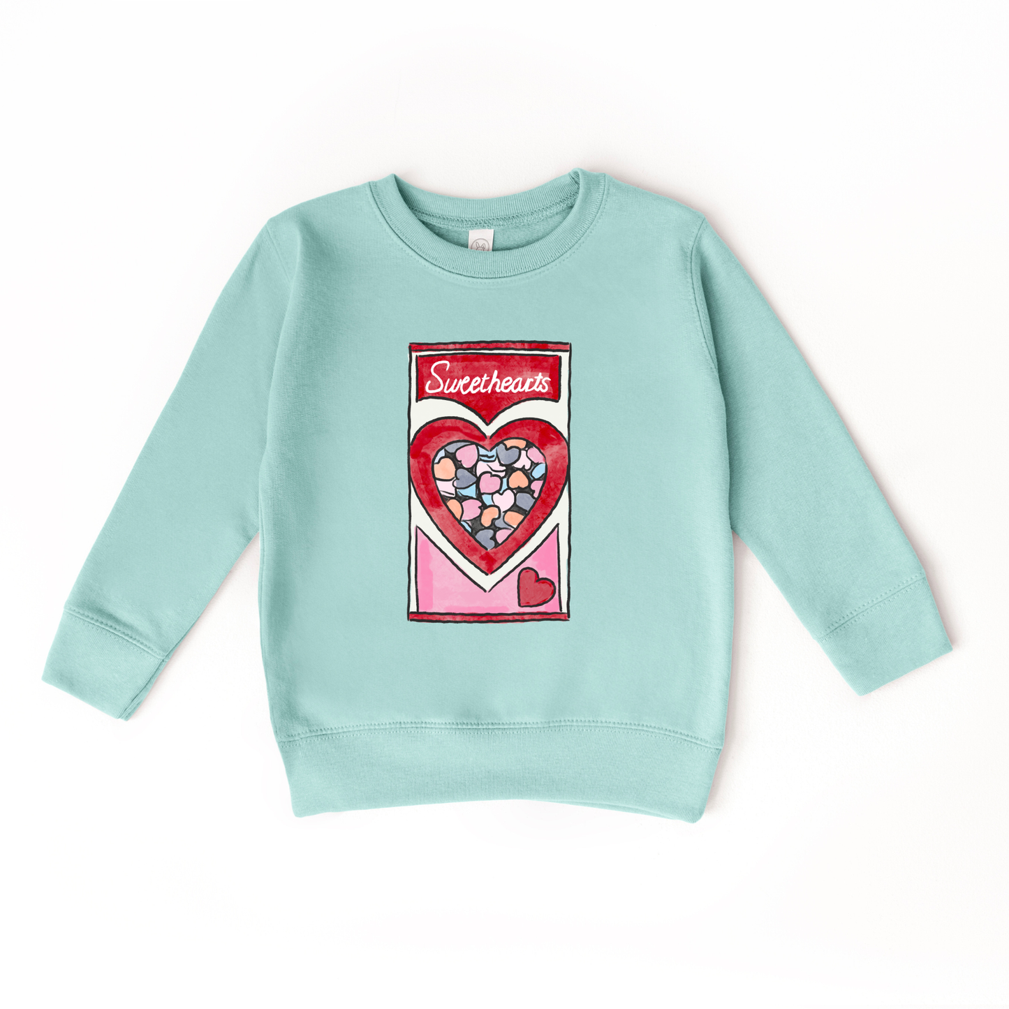 Conversation Hearts Valentines Day Kids sweatshirt