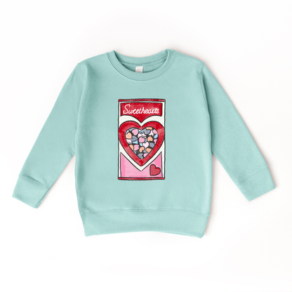 Conversation Hearts Valentines Day Kids sweatshirt