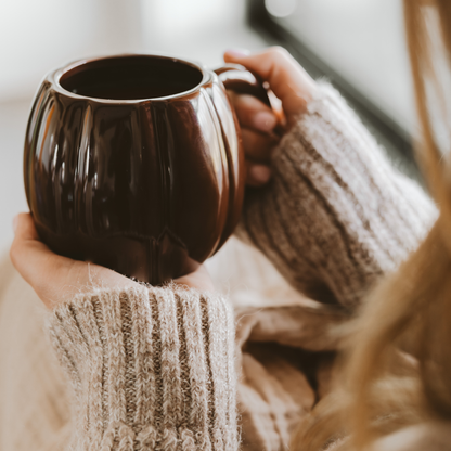 *NEW* Brown Pumpkin Coffee Mug - Fall Decor & Gifts