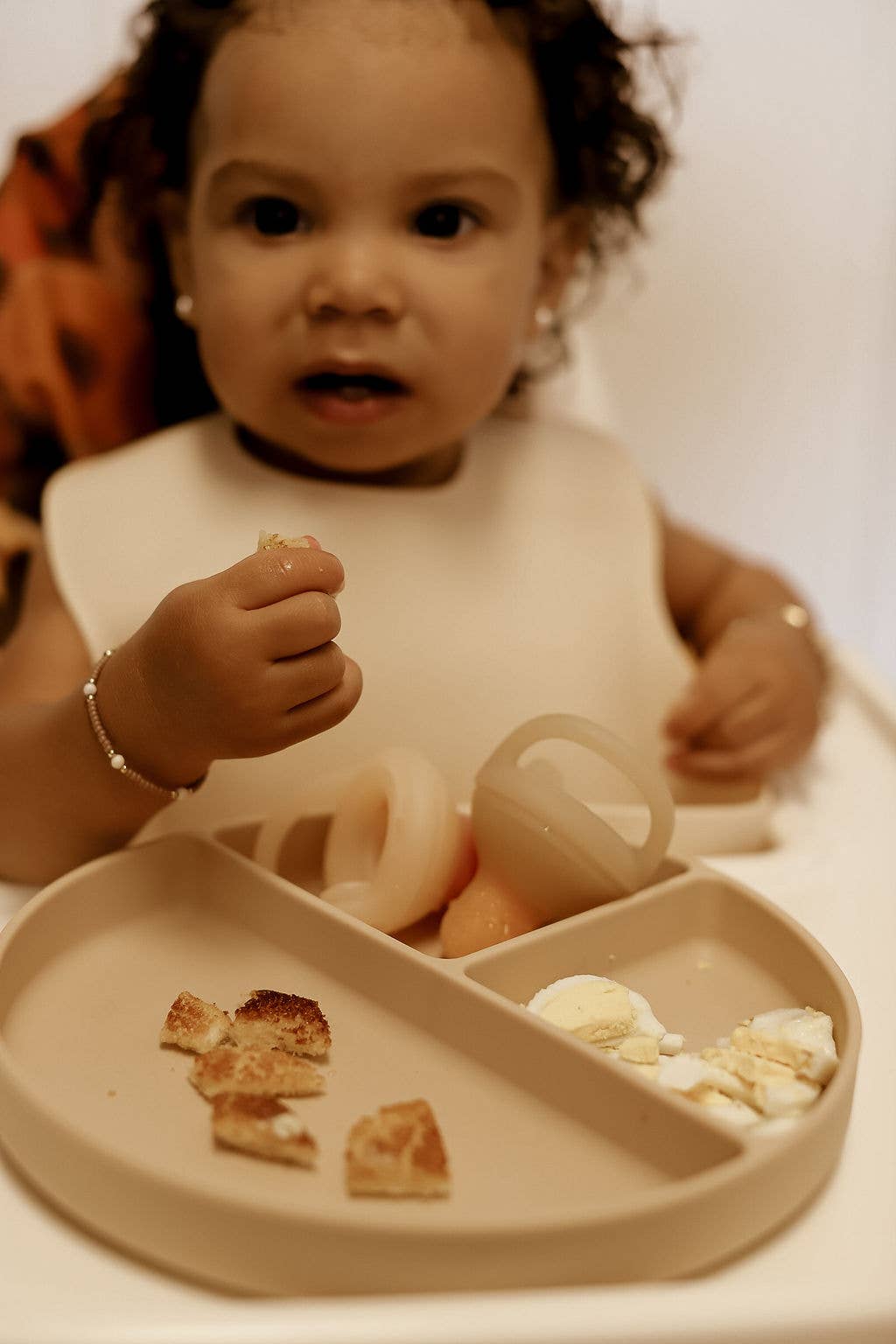 Sand Silicone Baby Bib