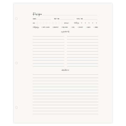 Recipes