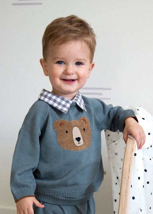 Bear Baby Sweater