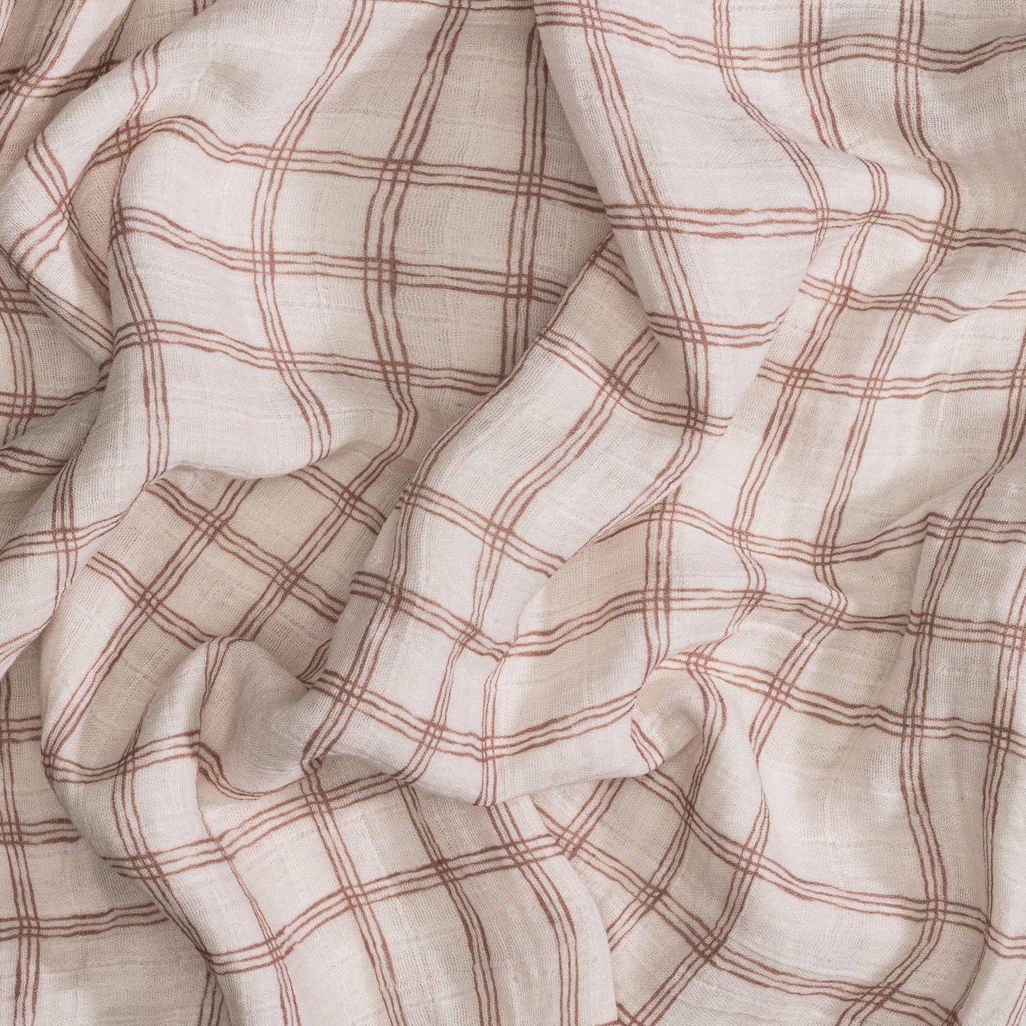 Farmhouse Goose/Check Swaddle Set