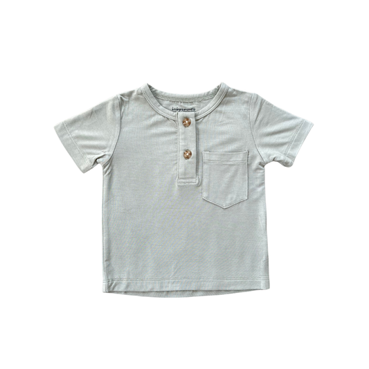 Bamboo Short Sleeve Henley