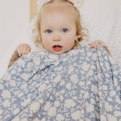 Knit Swaddle Blanket - Lacie