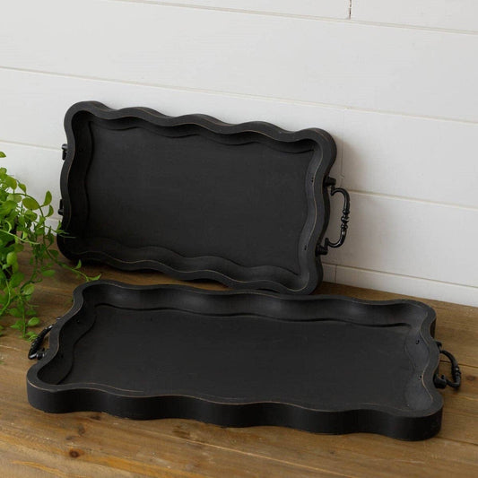 Trays black
