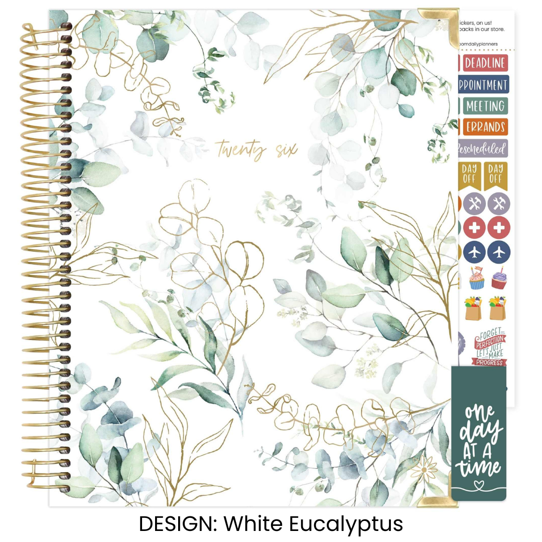 Green 2026/Floral 2026 Planner