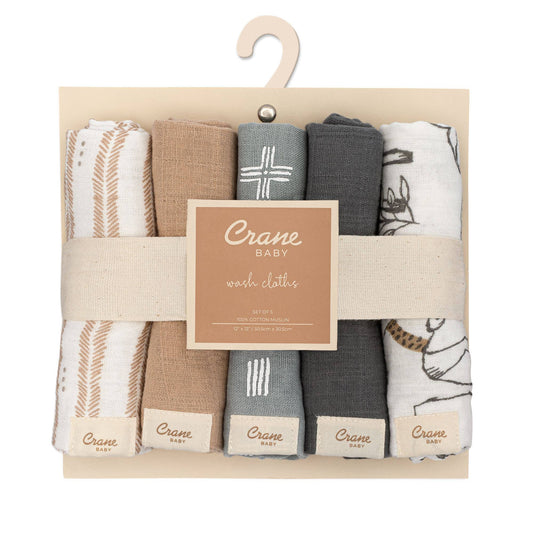 Ezra 5-pc. Wash Cloth Set