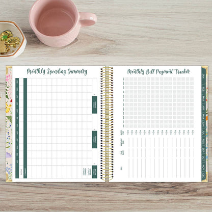Green 2026/Floral 2026 Planner