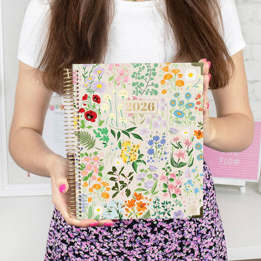 Green 2026/Floral 2026 Planner