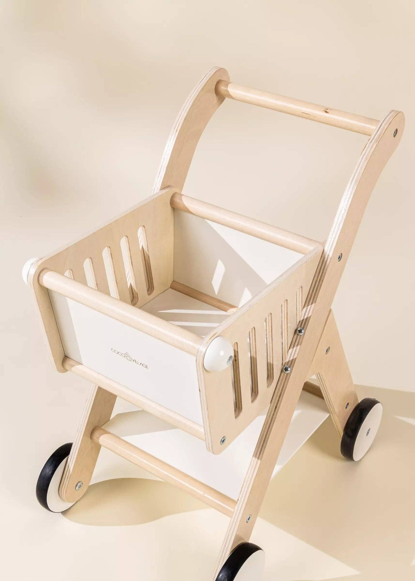 Wooden Shopping Cart