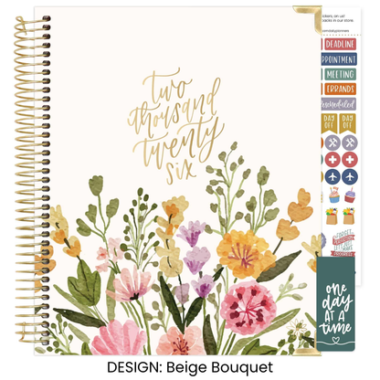 Green 2026/Floral 2026 Planner