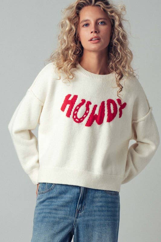 Howdy Sweater